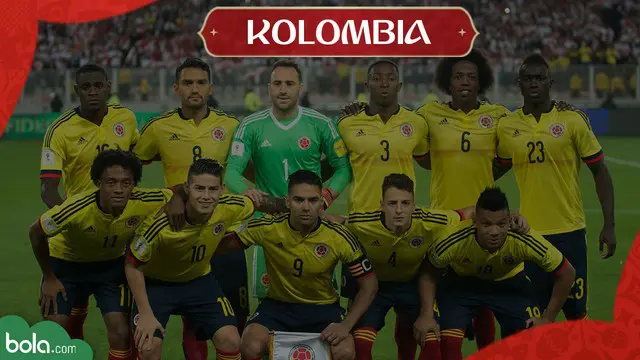 Berita Video Profil Tim Piala Dunia 2018, Kolombia