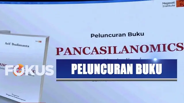 Direktur Eksekutif Megawati Institut Arif Budimanta meluncurkan buku yang diselesaikannya selama delapan tahun.