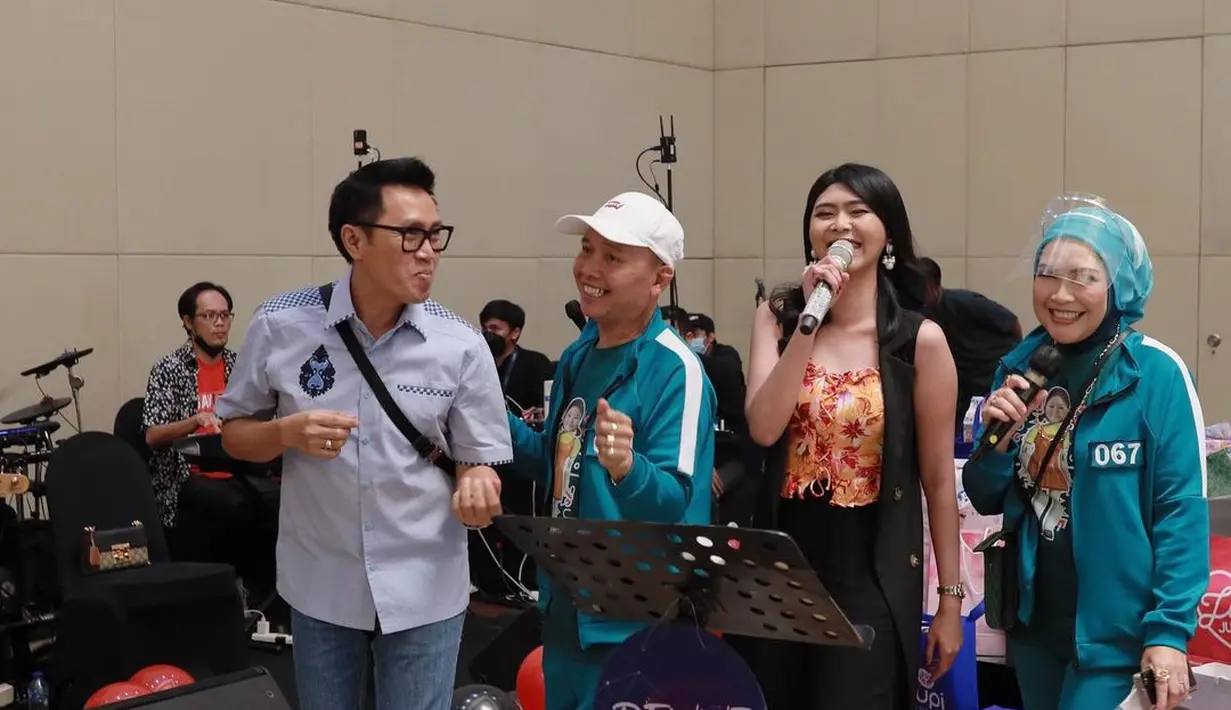 Ultah anak Ayu Ting TIng ke-8 (Instagram/ayutingting92)