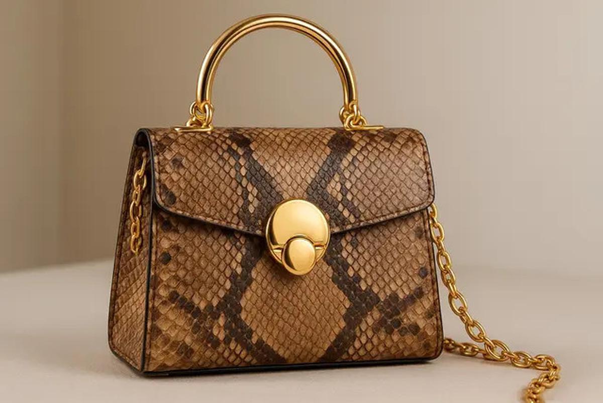 8 Model Tas Sisik Ular yang Elegan, Pilihan Stylish untuk Tampil Lebih Mewah