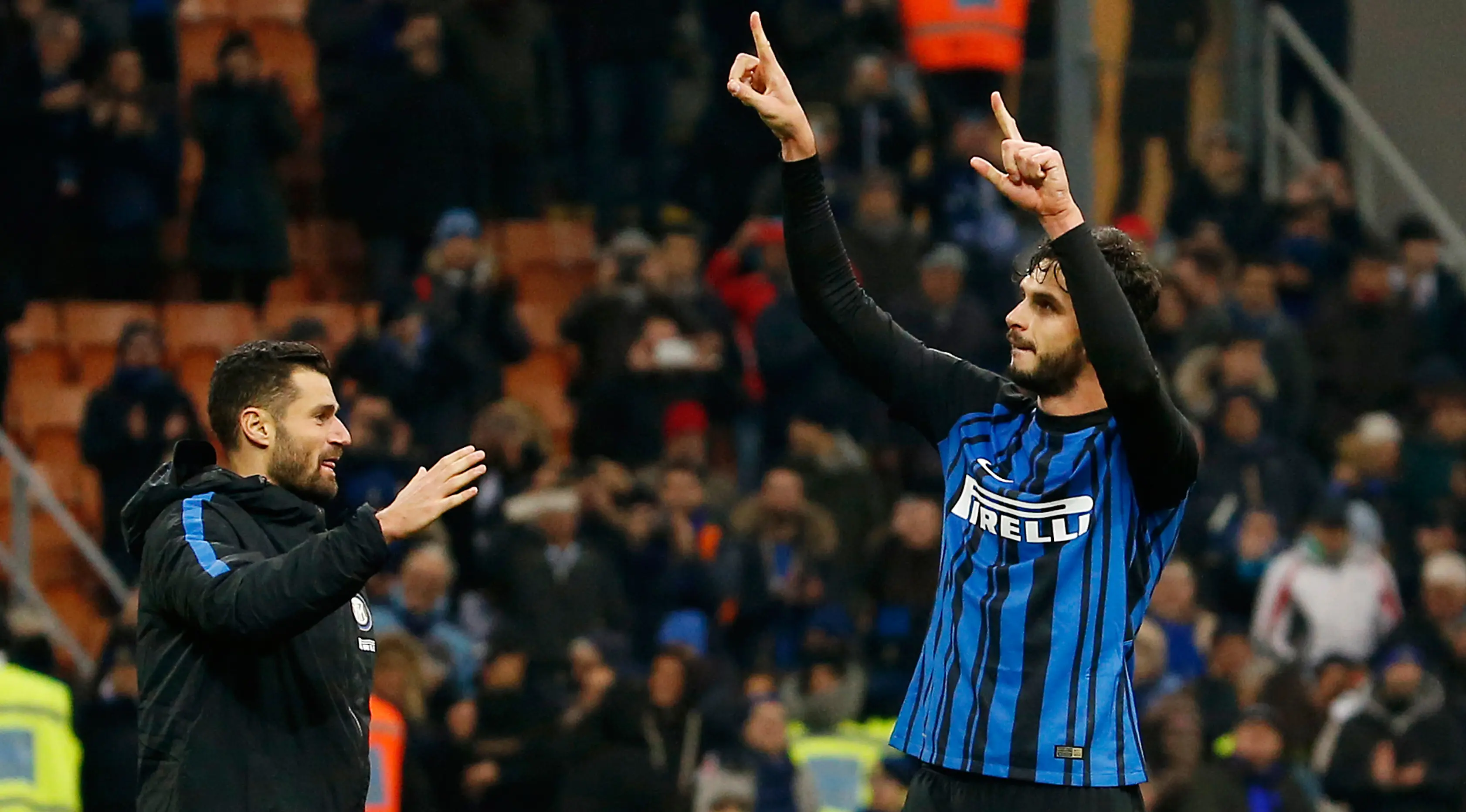 Pemain Inter Milan, Andrea Ranocchia (AP/Antonio Calanni)