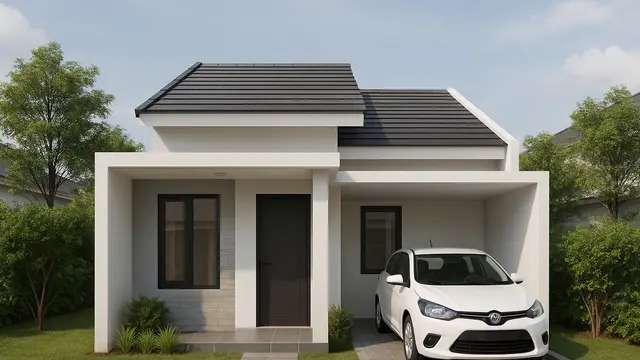Inspirasi Desain Rumah 6x12 1 Lantai