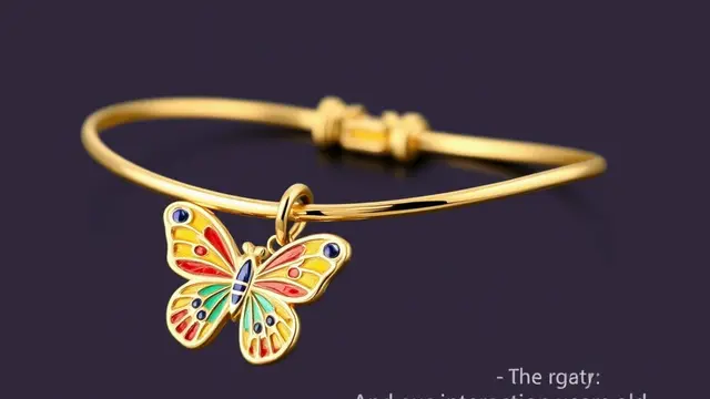 Gelang Emas Model Butterfly 2 Gram