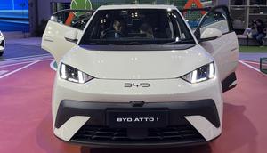 BYD Seagull atau BYD Atto 1 di GIIAS 2025. (Liputan6.com/Raden Trimutia Hatta)