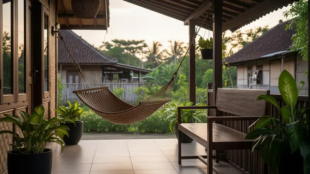 10 Inspirasi Rumah Minimalis di Kampung dengan Teras Luas buat Santai Sore