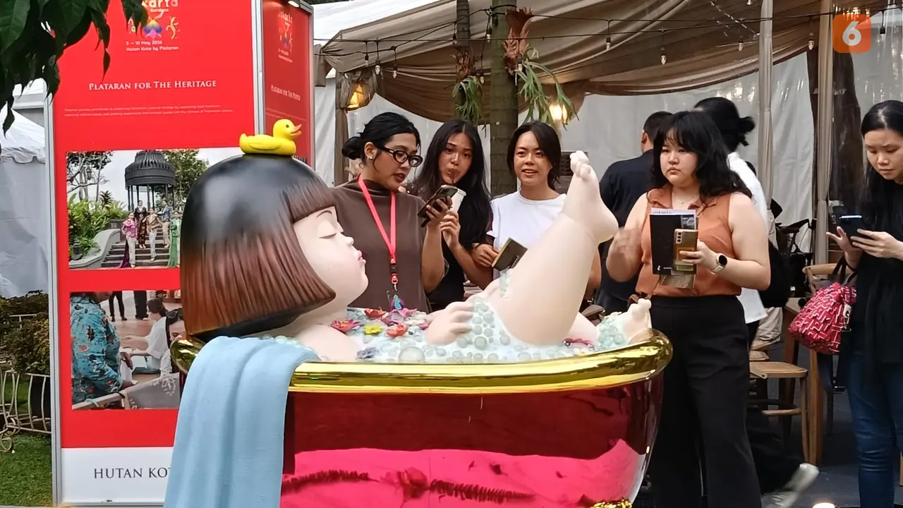 31 Patung dan Instalasi Mewarnai Art Jakarta Gardens 2026, Kaya Pesan Tersembunyi