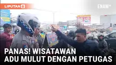 Jalan Ditutup, Wisatawan Adu Mulut dengan Petugas di Cianjur