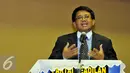 Presiden PKS, Sohibul Imam memberikan pemaparannya saat Seminar Kebangsaan 70 Tahun Kemerdekaan Indonesia, Jakarta, Rabu (26/08/2015). Diskusi dilandasi rasa tanggung jawab partai untuk mengokohkan semangat nasionalisme. (Liputan6.com/Andrian M Tunay)
