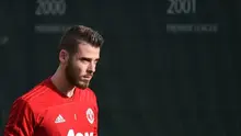 Kiper Manchester United asal Spanyol, David de Gea. (AFP/Oli Scarff)