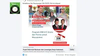 Cek Fakta: Link Pendaftaran Bantuan Pemerintah Program Pembuatan dan Perpanjangan SIM Gratis Ini Tidak Benar