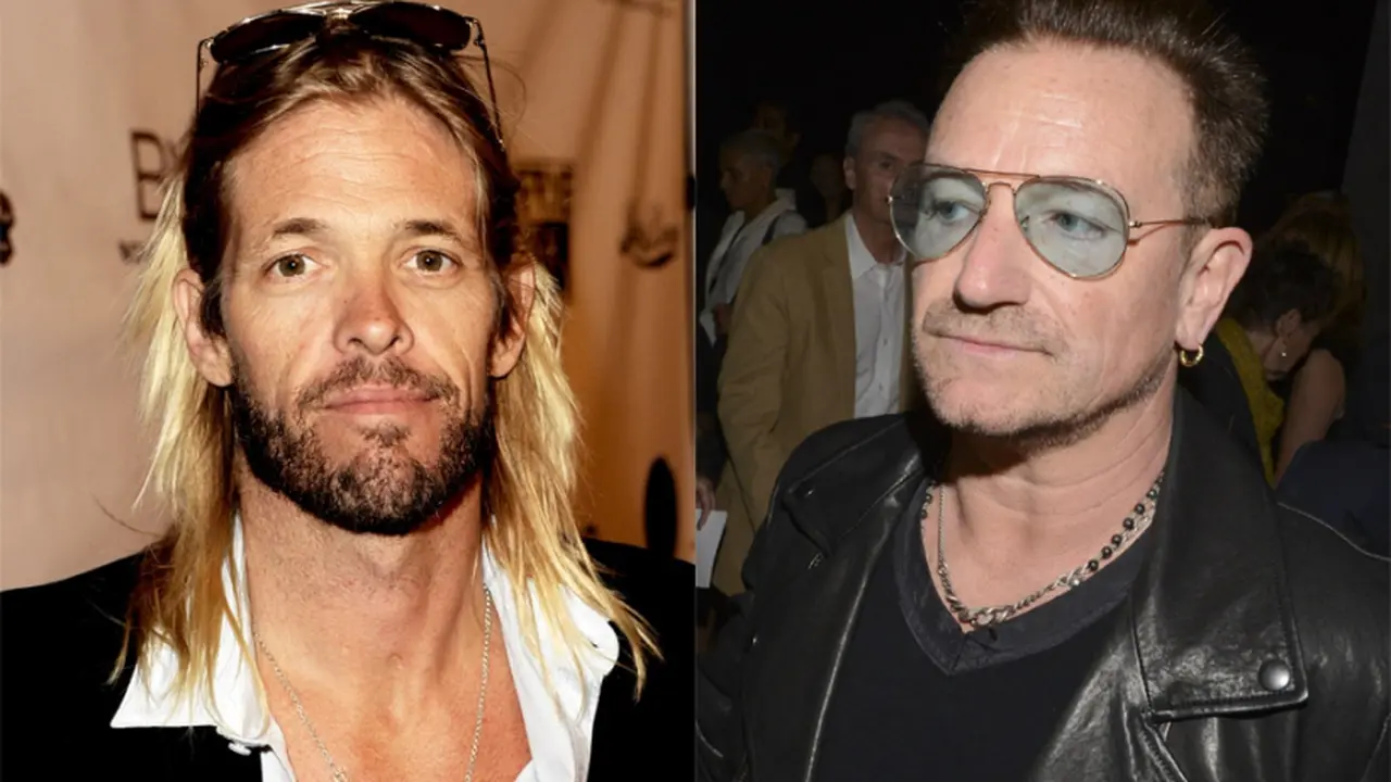 Taylor hawkins and bono