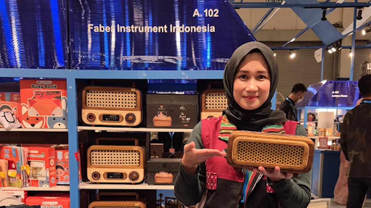 Lewat Ajang BRI UMKM EXPO(RT), Faber Instrument Indonesia Optimistis Perluas Pasar Ekspor Radio Vintage