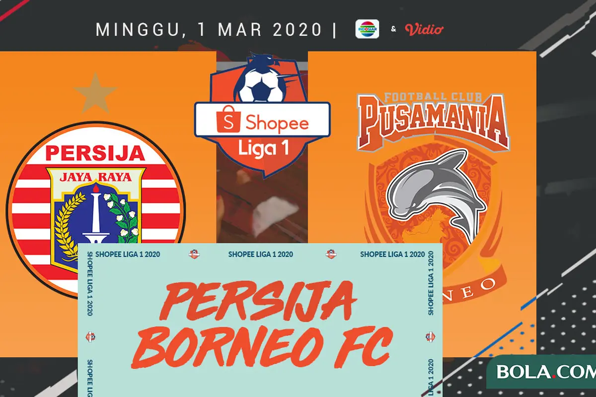 Persija Jakarta Vs Borneo FC