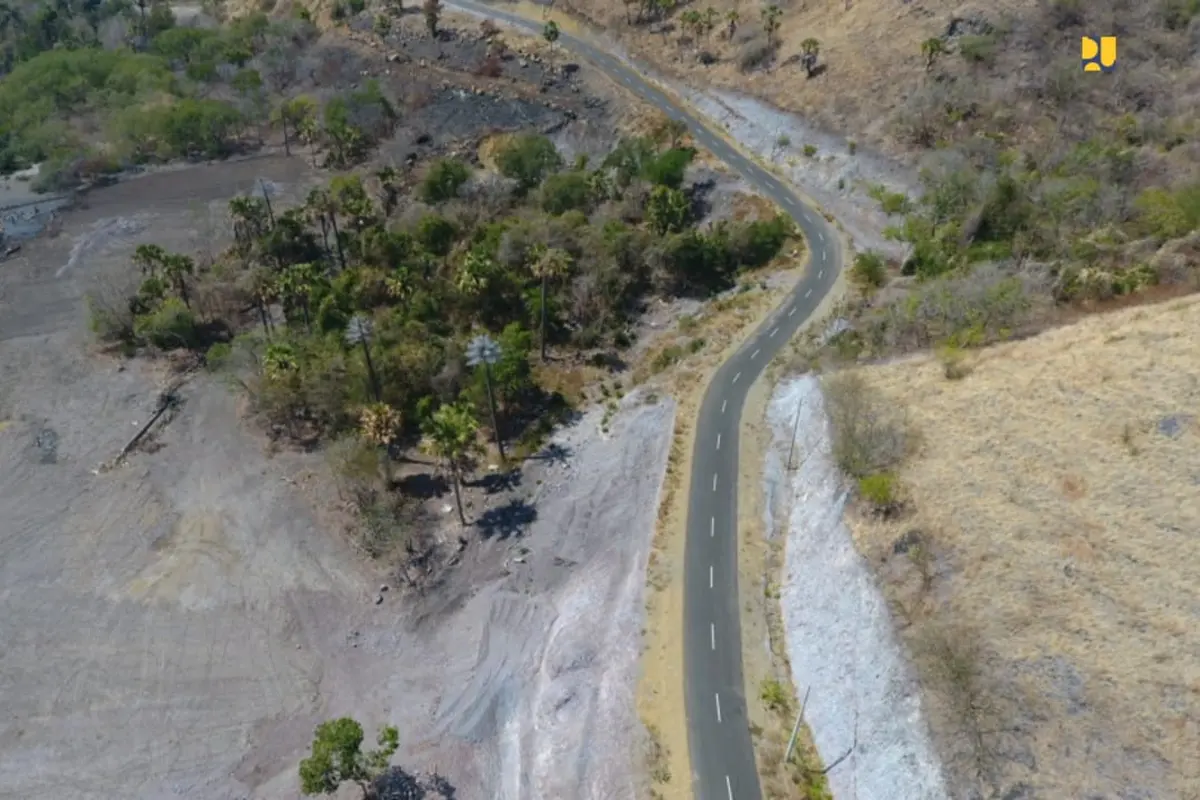 Jalan di Labuan Bajo. Dok PUPR