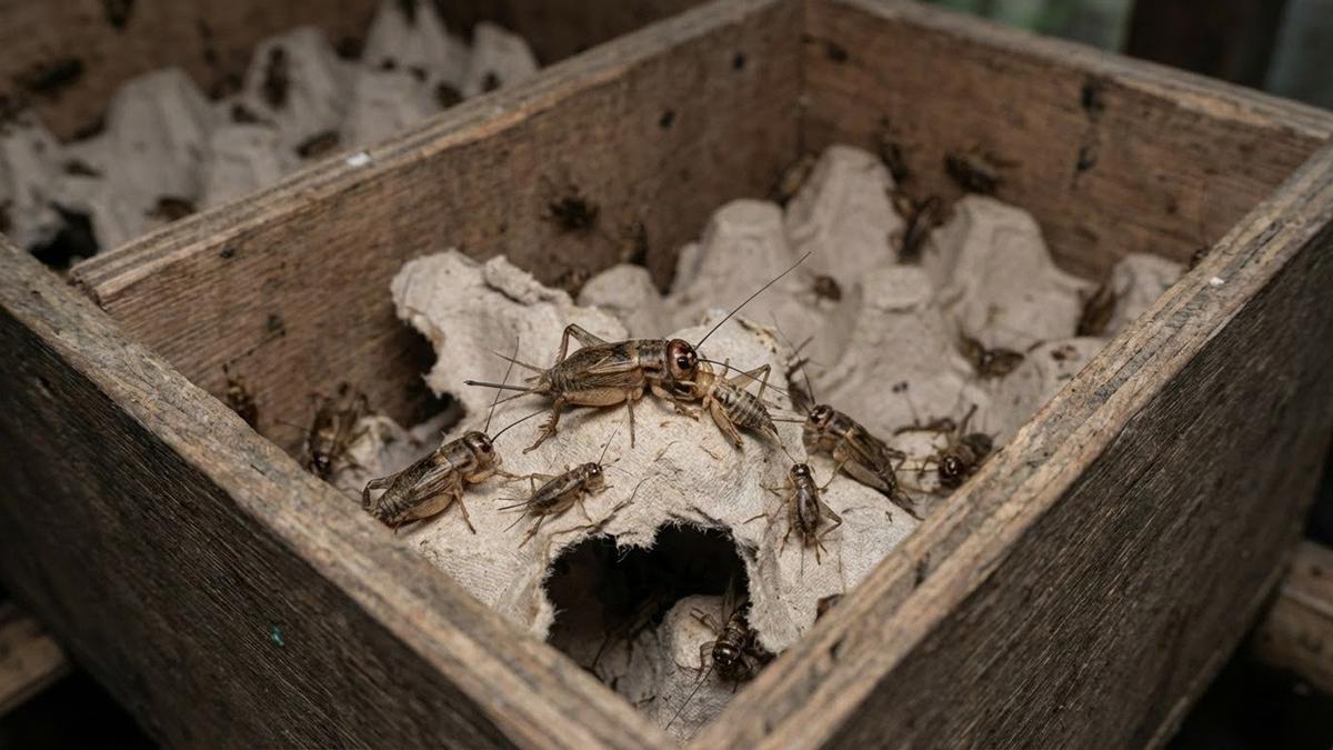 Tips Mengurangi Kanibalisme Ternak Jangkrik Rumahan, Strategi Jitu Panen Maksimal