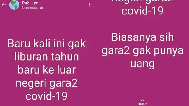 6 Chat Selamat Tahun Baru Ini Kocak, Bikin Ngakak