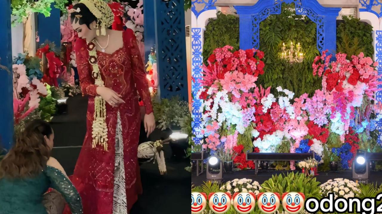 Pengantin Menyesal Salah Pilih Vendor, Dekorasi Pesta Pernikahan Disebut bak Odong-odong