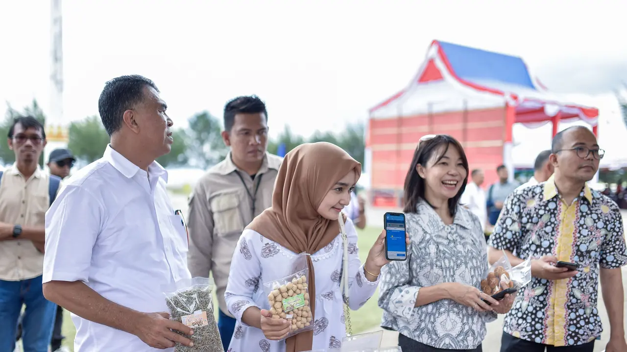 Transaksi Pembayaran Digital di Kepulauan Natuna dengan DANA (Dok. DANA)