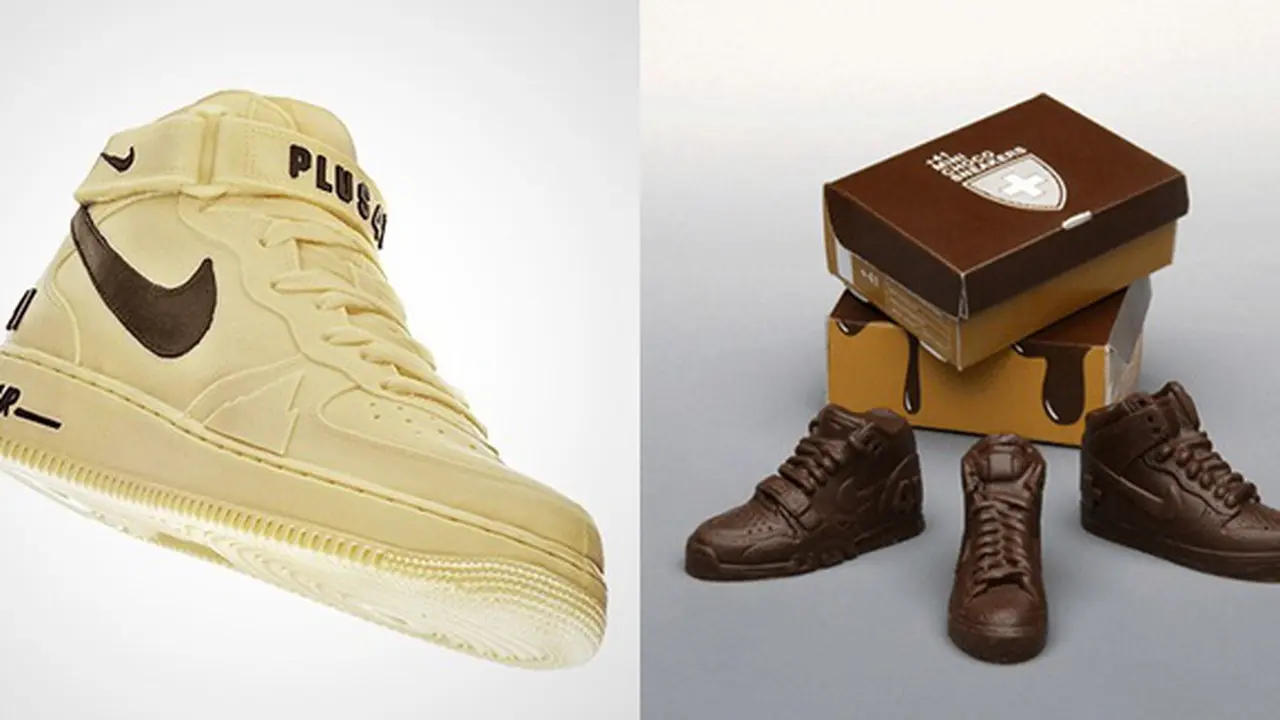 (c) Nike Shoes Made of Chocolate/newxgroup.com