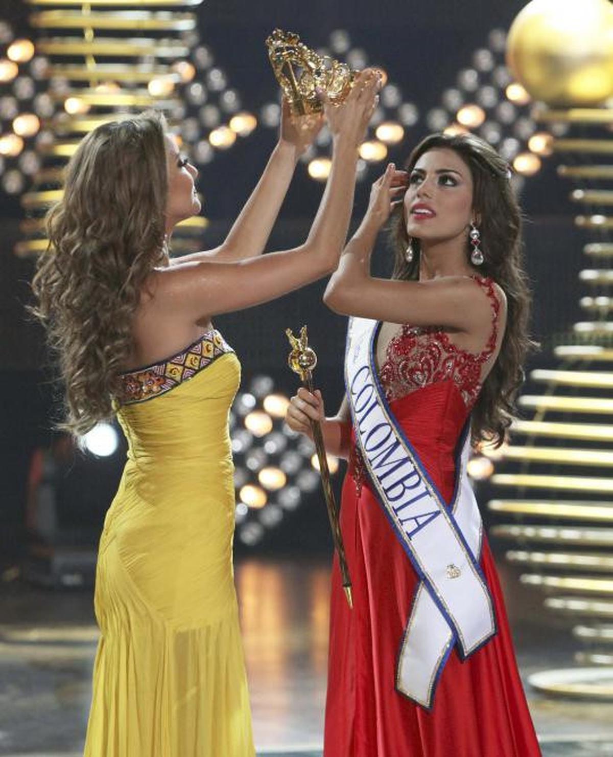 Lucia Aldana, sabet gelar wanita tercantik Kolombia 2012