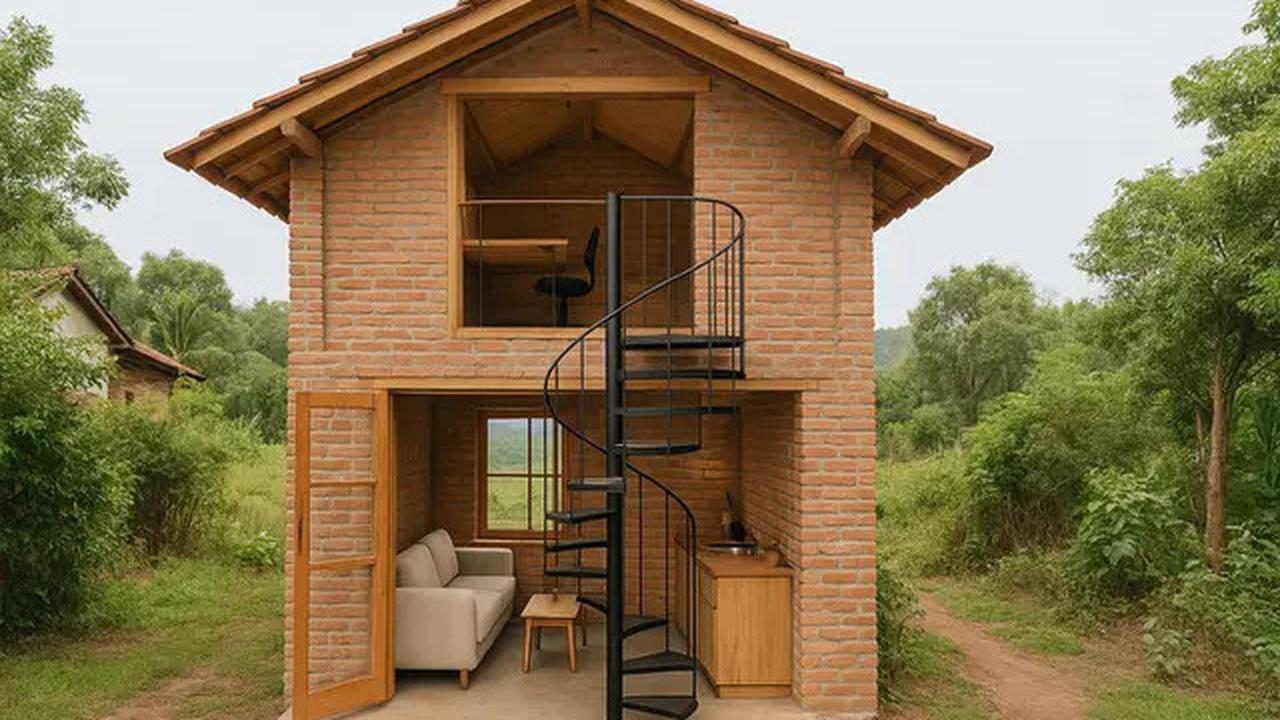 10 Model Rumah Mungil di Desa dengan Mezzanine Minimalis, Sudut Kecil Ini Auto Jadi Tempat Favorit