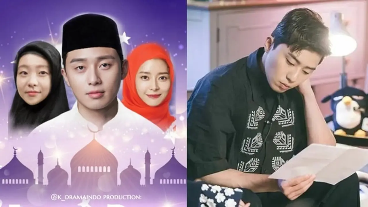 6 Editan Foto Park Seo Joon Ikut Puasa Ramadhan di Indonesia Ini Kocak