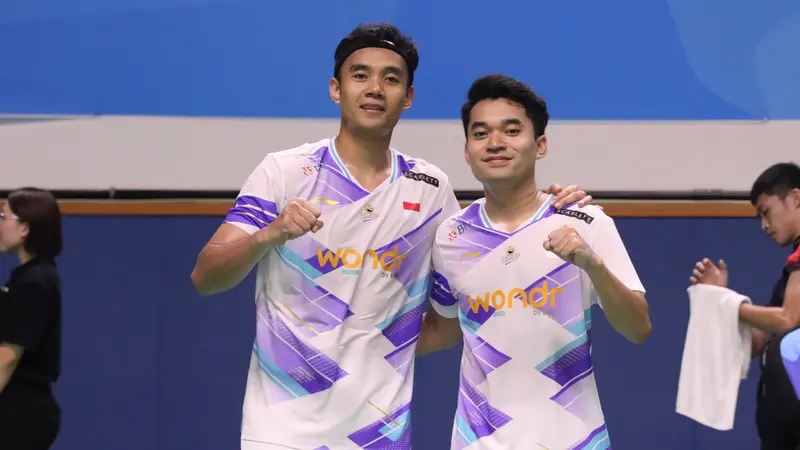 Leo Rolly Carnando/Bagas Maulana - Korea Open 2024 - Bulu Tangkis