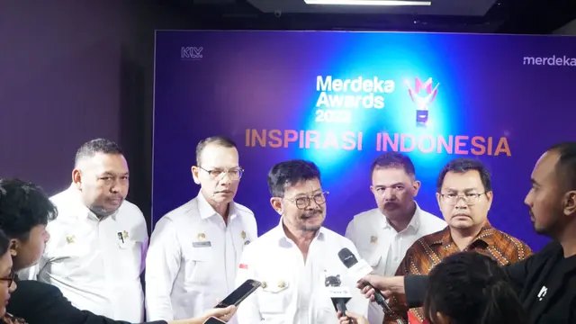 Mentan Raih SYL Raih Merdeka Awards 2023