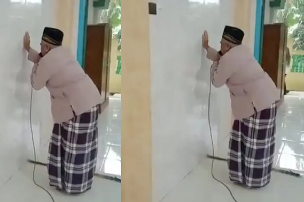 Viral Kisah Muadzin Asal Banyuwangi, Tetap Datang ke Masjid Meski Kehilangan Penglihatannya