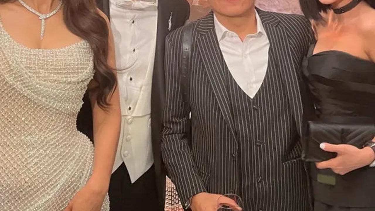 Foto Pesona Dearly Djoshua dengan Dress Duyung Hitam Tanpa Lengan di Resepsi Luna Maya, Cantik Elegan