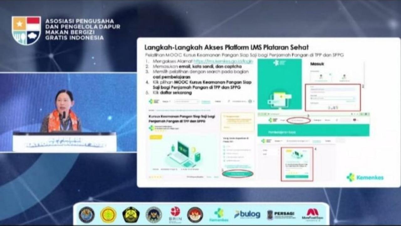 Kementerian Kesehatan Targetkan 666 Ribu Penjamah Makanan MBG Ikuti Pelatihan Keamanan Pangan