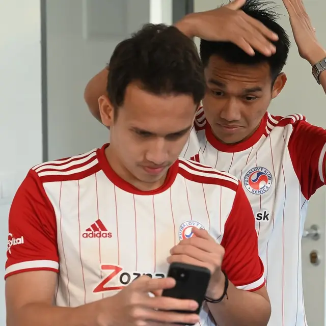 6 Potret Persahabatan Egy Maulana dan Witan Sulaeman, SSB Hingga FK Senica