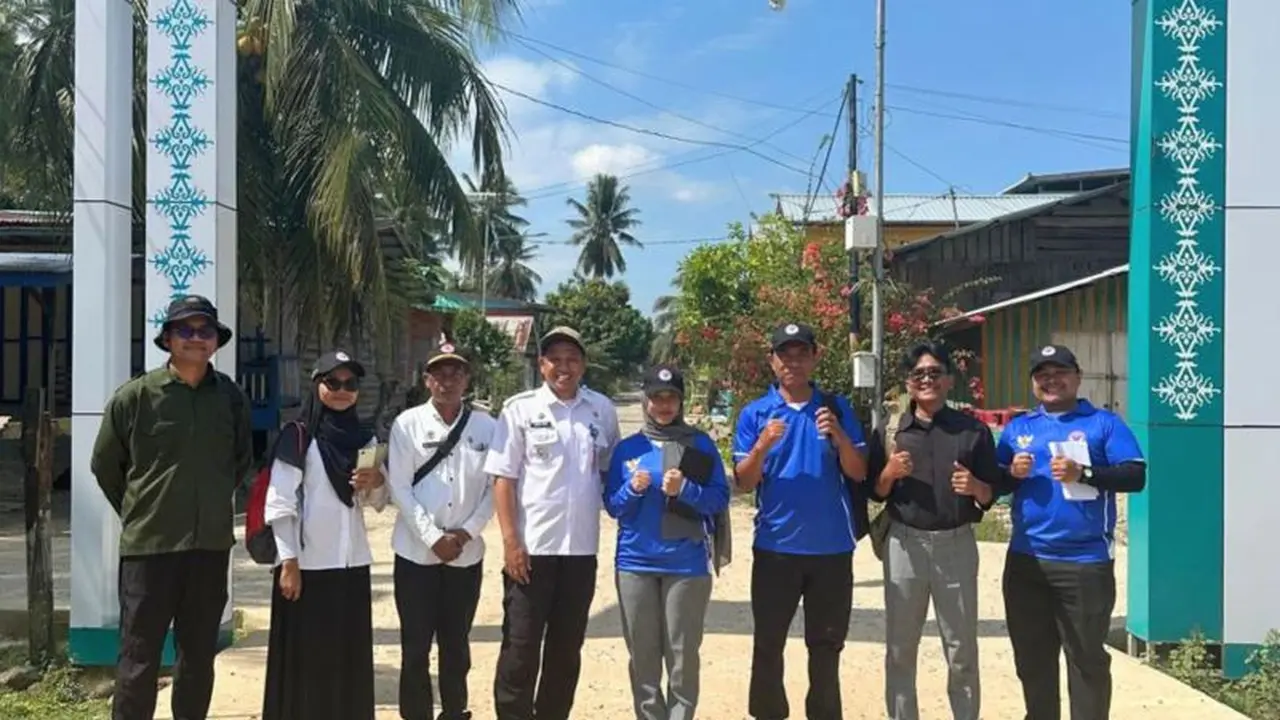 Percepatan penataan ruang eks OBP oleh BNPP di Simantipal hingga Pulau Sebatik, Kalimantan Utara, Kamis (16/4/2026) (Antara)