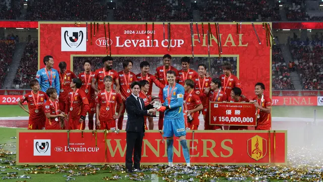 Final Piala J1 League, YBC Levain Cup 2024 antara Nagoya Grampus Melawan Albirex Niigata