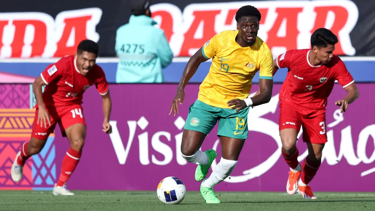 Timnas Australia U-23 kalah 0-1 dari Timnas Indonesia U-23 di Piala Asia U-23 2024.