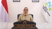 Menteri Pemberdayaan Perempuan dan Perlindungan Anak (PPPA) Arifah Fauzi. (Foto: Tangkapan video dari akun Instagram KemenPPPA).