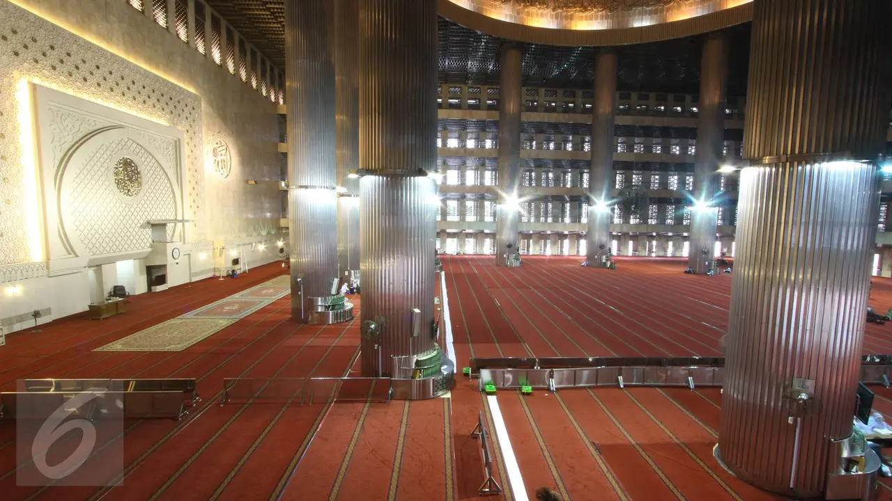 Kedatangan Raja Salman di Masjid Istiqlal 