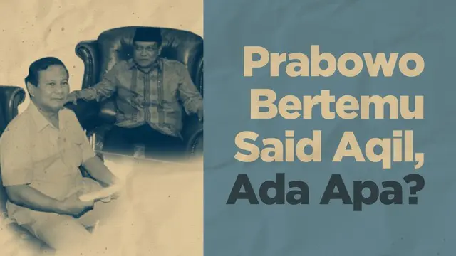 VIDEO: Prabowo Bertemu Said Aqil, Ada Apa?