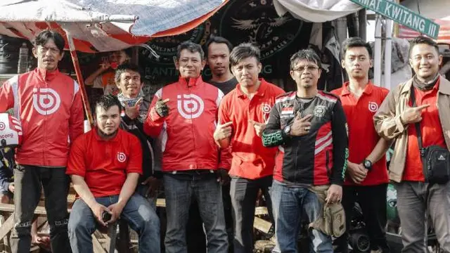 Aplikasi ojek online Bonceng. Dok: Bonceng