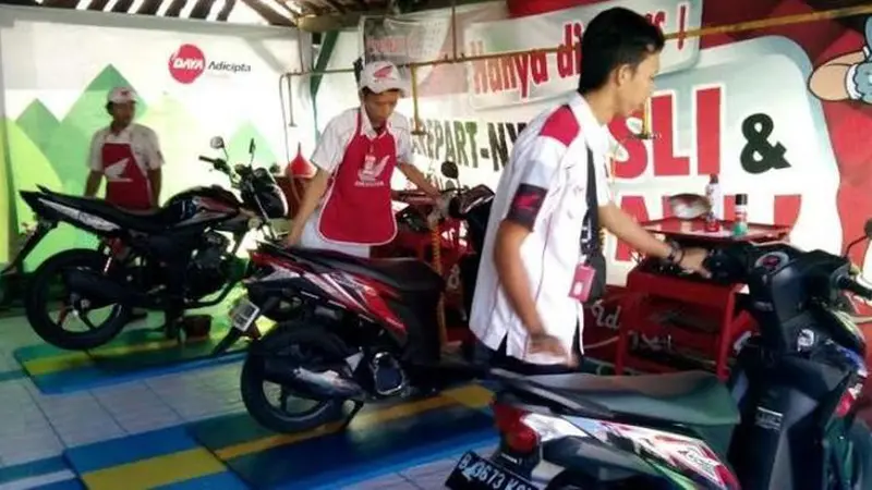 Motor yang Servis di AHASS Jabar Makin Banyak, Ini Buktinya