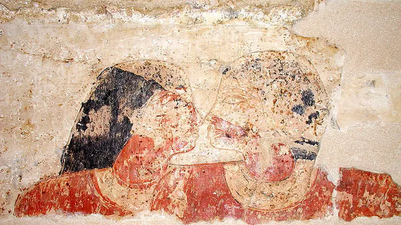 Ilustrasi aktibitas seksual zaman Mesir Kuno (Wikipedia/Free Use)