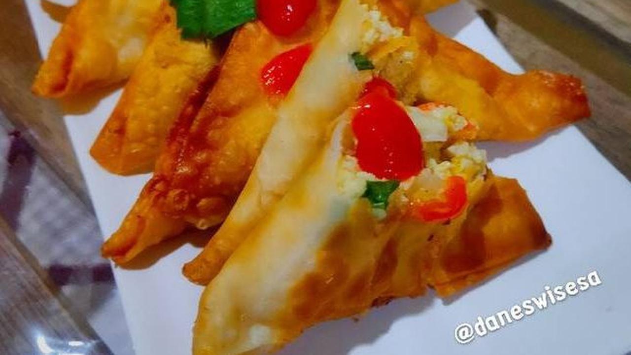 Resep Tahu Kulit Pangsit Ayam Cincang