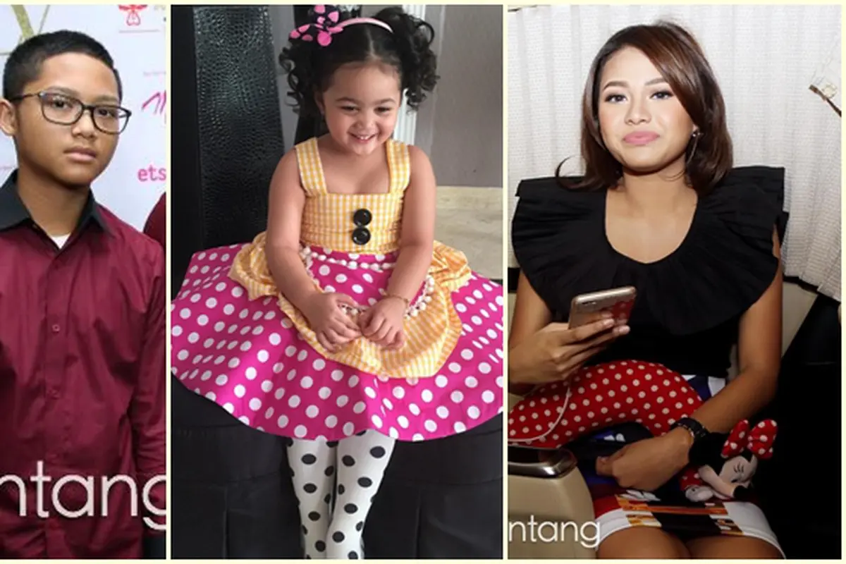 [Bintang] Azriel Hermansyah, Amora Lemos dan Aurel Hermansyah