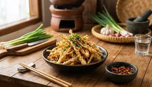 Resep Batang Daun Bawang Goreng Krispi, Kreasi Camilan Gurih yang Menggugah Selera