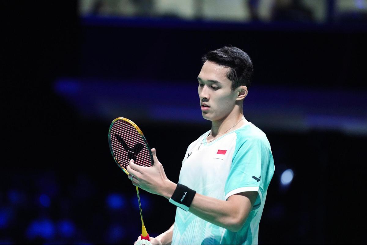 FOTO: Jonatan Christie ke Final Denmark Open 2025, Tantang Tunggal Putra Nomor Satu Dunia