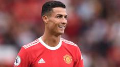 Cristiano Ronaldo tercatat pernah menyabet gelar Liga Champions sebanyak lima kali. Gelar tersebut didapatkan saat membela Manchester United di tahun 2008 dan Real Madrid di tahun 2014,2016,2017, dan 2018. (AFP/Oli Scarff)