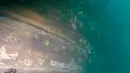 Sebuah Puing HMS Terror  yang ditemukan di perairan Teluk Teror, sekitar pantai Pulau King William, Kanada (3/9). Kapal perang Inggris ini ditemukan 24 meter di bawah permukaan laut. (Courtesy Arctic Research Foundation/Handout via REUTERS)