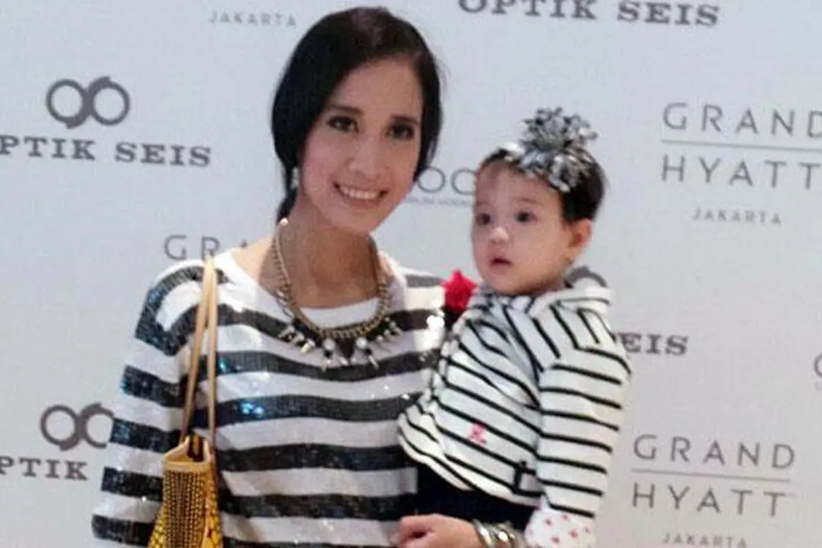 Usia Dua Tahun, Putri Fanny Fabriana Suka Memanjat