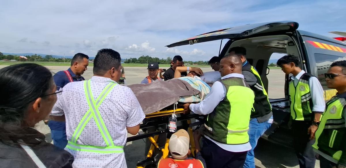 Polisi Korban Aksi Penyerangan KKB di Wamena Dirujuk ke RS Bhayangkara Kramat Jati