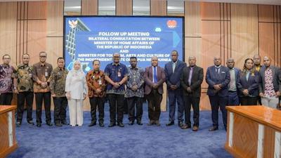 BNPP Perkuat Kerja Sama Listrik Indonesia-Papua Nugini untuk Masyarakat Perbatasan Wutung